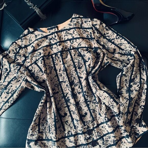 VINTAGE TAN BLOUSE - Picture 6 of 15